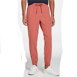 VRST Mens Size Medium Joggers Dark Orange